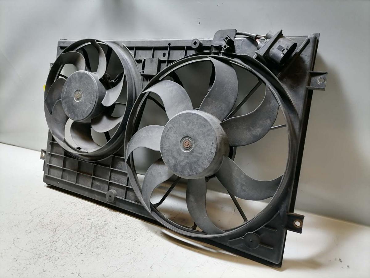 VW Passat 3C BJ 2006 Elektrol&uuml;fter L&uuml;ftermotor Doppell&uuml;fter 1.9TDI 1K0121207T